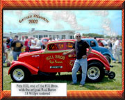 Pete Hill with the Red Baron Willys
